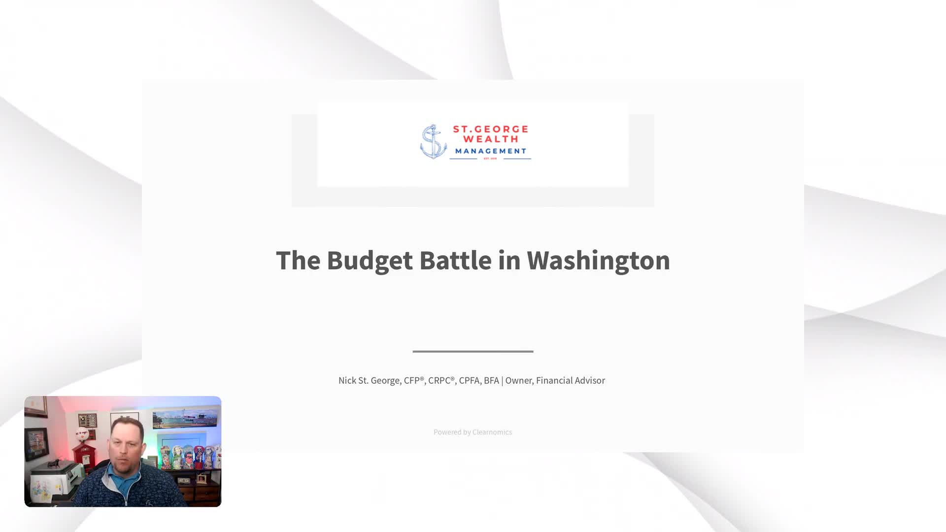 The Budget Battle in Washington